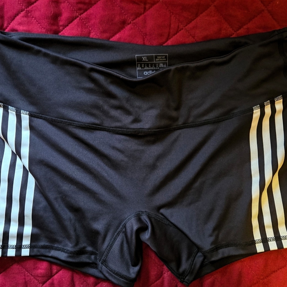 Adidas Women's Standard 4 Inch 3-Stripes Shorts
